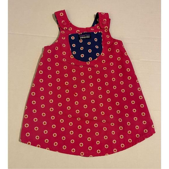 Patagonia VTG Reversible Floral Summer Top / Dress Youth 2T - Picture 1 of 6